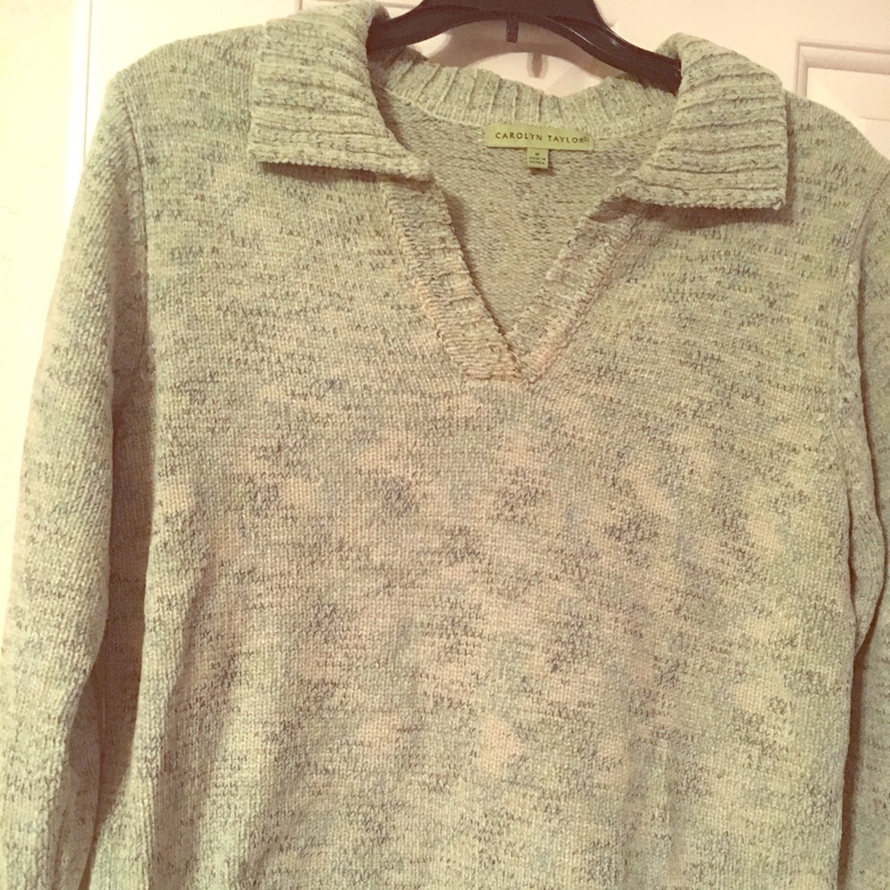 Sweater- pull over (lime green)